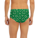 Sea Turtle Shell Pattern Print Men's Briefs