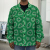 Sea Turtle Shell Pattern Print Men's Shirt Jacket