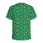 Sea Turtle Shell Pattern Print Men's Sports T-Shirt
