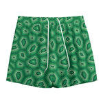 Sea Turtle Shell Pattern Print Mesh Shorts