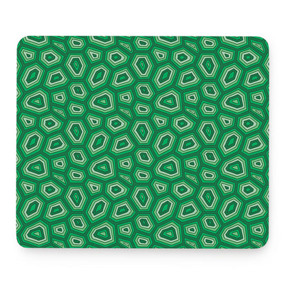 Sea Turtle Shell Pattern Print Mouse Pad