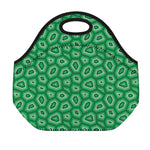 Sea Turtle Shell Pattern Print Neoprene Lunch Bag