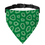 Sea Turtle Shell Pattern Print Over The Collar Dog Bandana