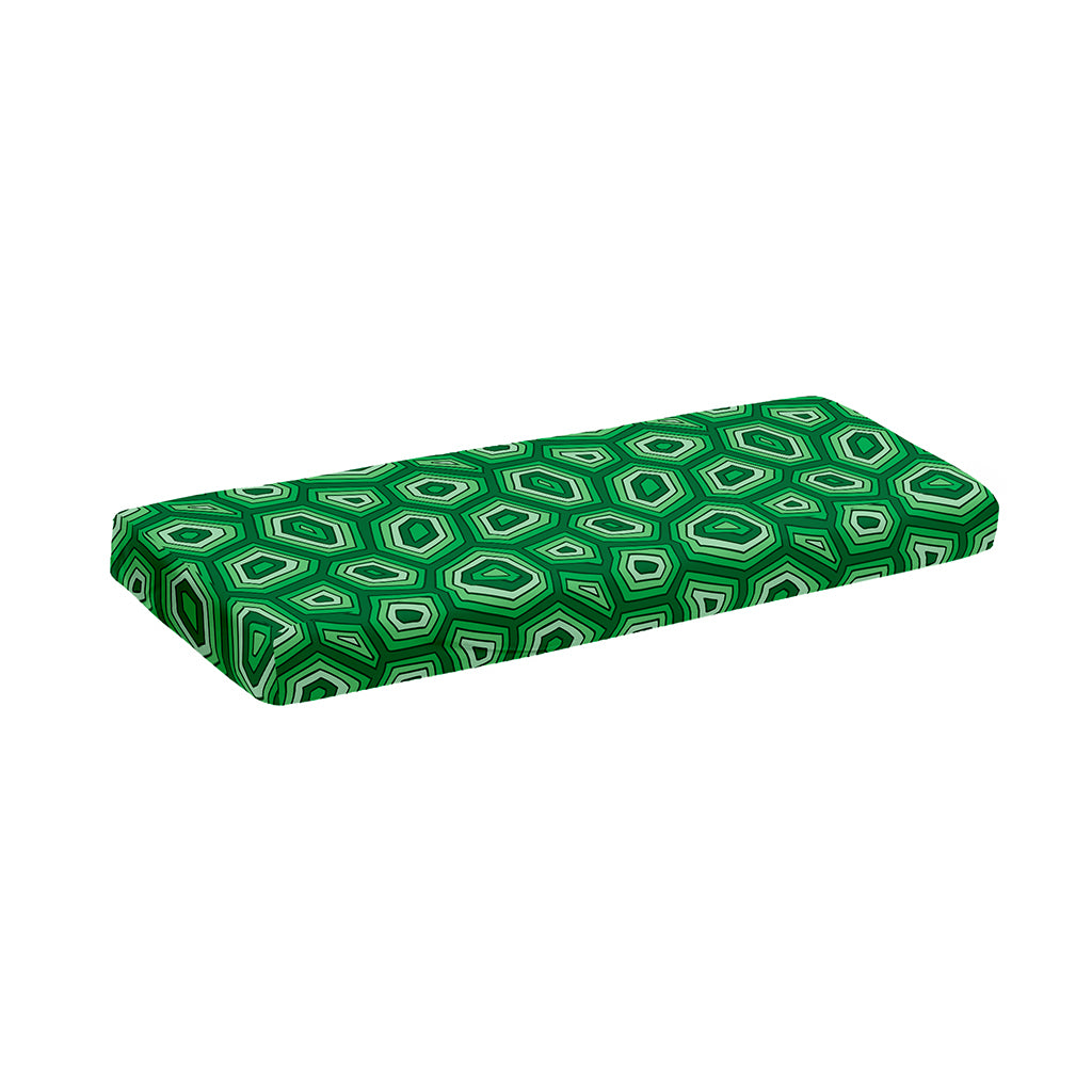 Sea Turtle Shell Pattern Print Piano Keyboard Cover