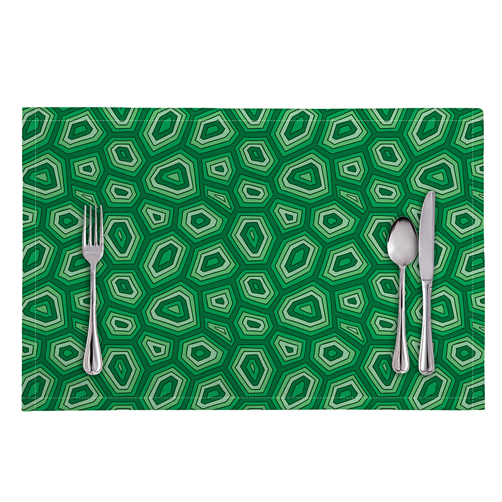 Sea Turtle Shell Pattern Print Placemat