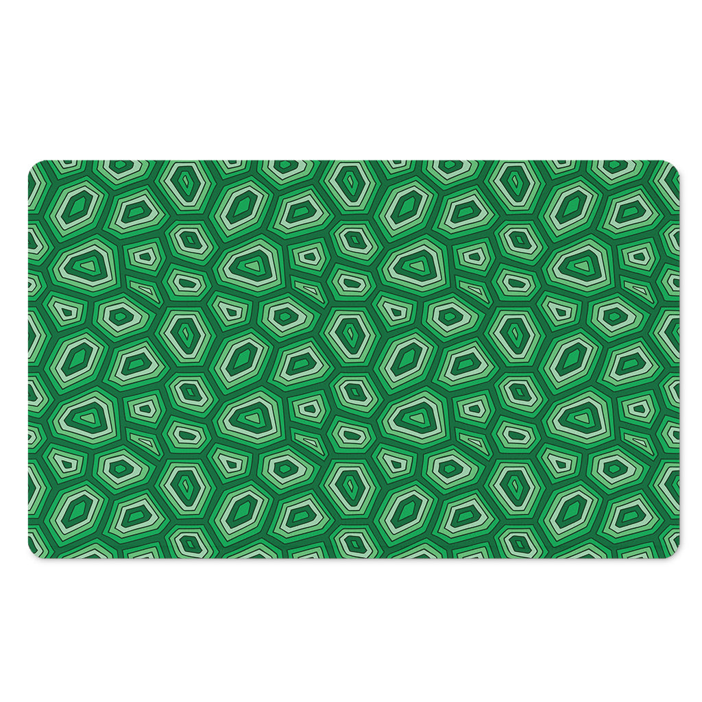Sea Turtle Shell Pattern Print Polyester Doormat