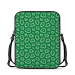 Sea Turtle Shell Pattern Print Rectangular Crossbody Bag