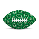 Sea Turtle Shell Pattern Print Rugby Ball