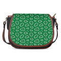 Sea Turtle Shell Pattern Print Saddle Bag