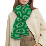 Sea Turtle Shell Pattern Print Scarf