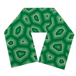 Sea Turtle Shell Pattern Print Scarf