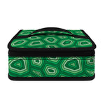 Sea Turtle Shell Pattern Print Small Lunch Bag