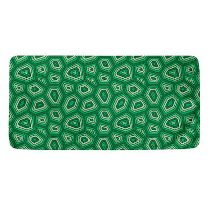 Sea Turtle Shell Pattern Print Towel