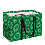 Sea Turtle Shell Pattern Print Utility Tote Bag