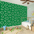 Sea Turtle Shell Pattern Print Wall Sticker