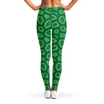 Sea Turtle Shell Pattern Print Women's Leggings