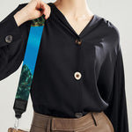 Sea Turtle Underwater Print Bag Strap