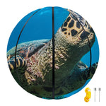 Sea Turtle Underwater Print Basketball