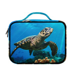 Sea Turtle Underwater Print Briefcase Bible Bag