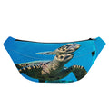 Sea Turtle Underwater Print Fanny Pack