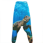 Sea Turtle Underwater Print Hammer Pants