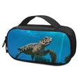 Sea Turtle Underwater Print Portable Cooler Travel Case