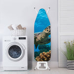 Sea Turtle Underwater Print Ironing Board Cover