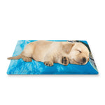 Sea Turtle Underwater Print Pet Cooling Mat Cover