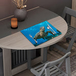 Sea Turtle Underwater Print Placemat