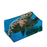 Sea Turtle Underwater Print Rectangle Tissue Box Cover