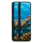 Sea Turtle Underwater Print Refrigerator Handle Covers