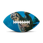 Sea Turtle Underwater Print Rugby Ball