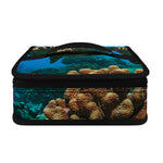 Sea Turtle Underwater Print Small Lunch Bag