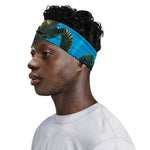 Sea Turtle Underwater Print Sports Headband