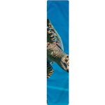 Sea Turtle Underwater Print Table Runner
