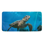 Sea Turtle Underwater Print Towel