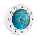 Sea Water Surface Print Alarm Clock