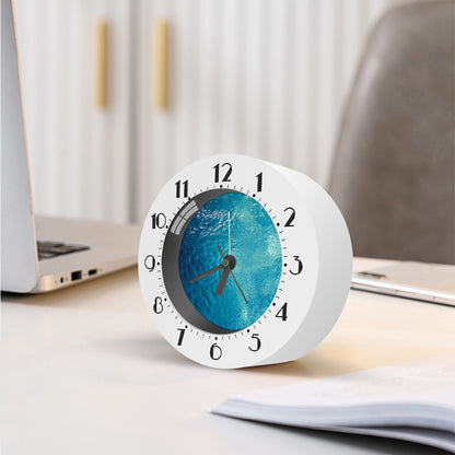 Sea Water Surface Print Alarm Clock