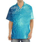 Sea Water Surface Print Aloha Shirt