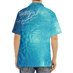 Sea Water Surface Print Aloha Shirt