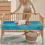 Sea Water Surface Print Baby Crib Sheet