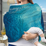 Sea Water Surface Print Baby Seat Cover