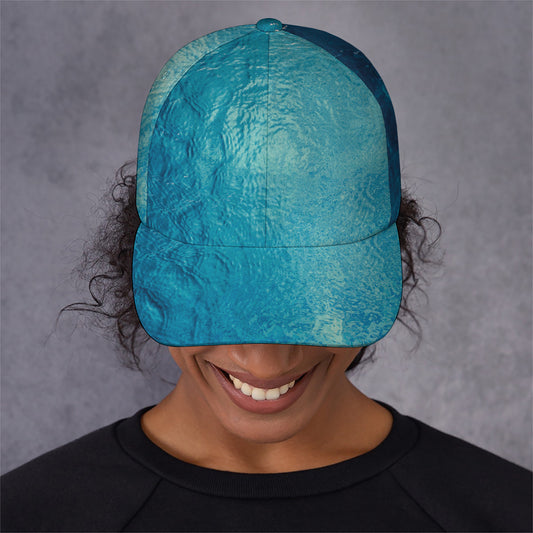 Sea Water Surface Print Baseball Cap