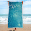 Sea Water Surface Print Beach Towel