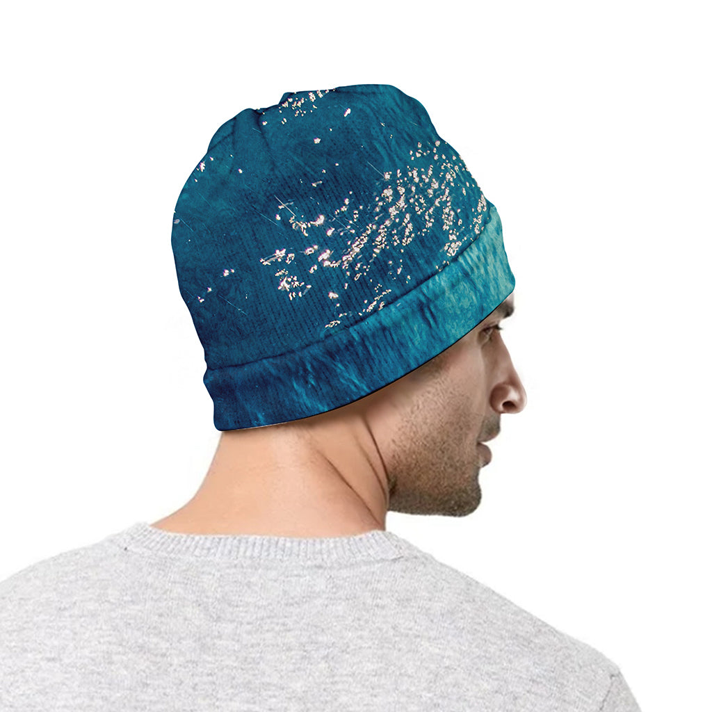 Sea Water Surface Print Beanie