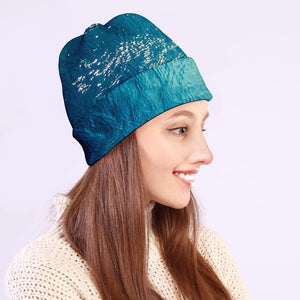 Sea Water Surface Print Beanie