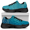 Sea Water Surface Print Black Chunky Shoes