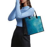 Sea Water Surface Print Canvas Tote Bag