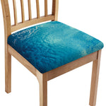 Sea Water Surface Print Chair Cushion Cover