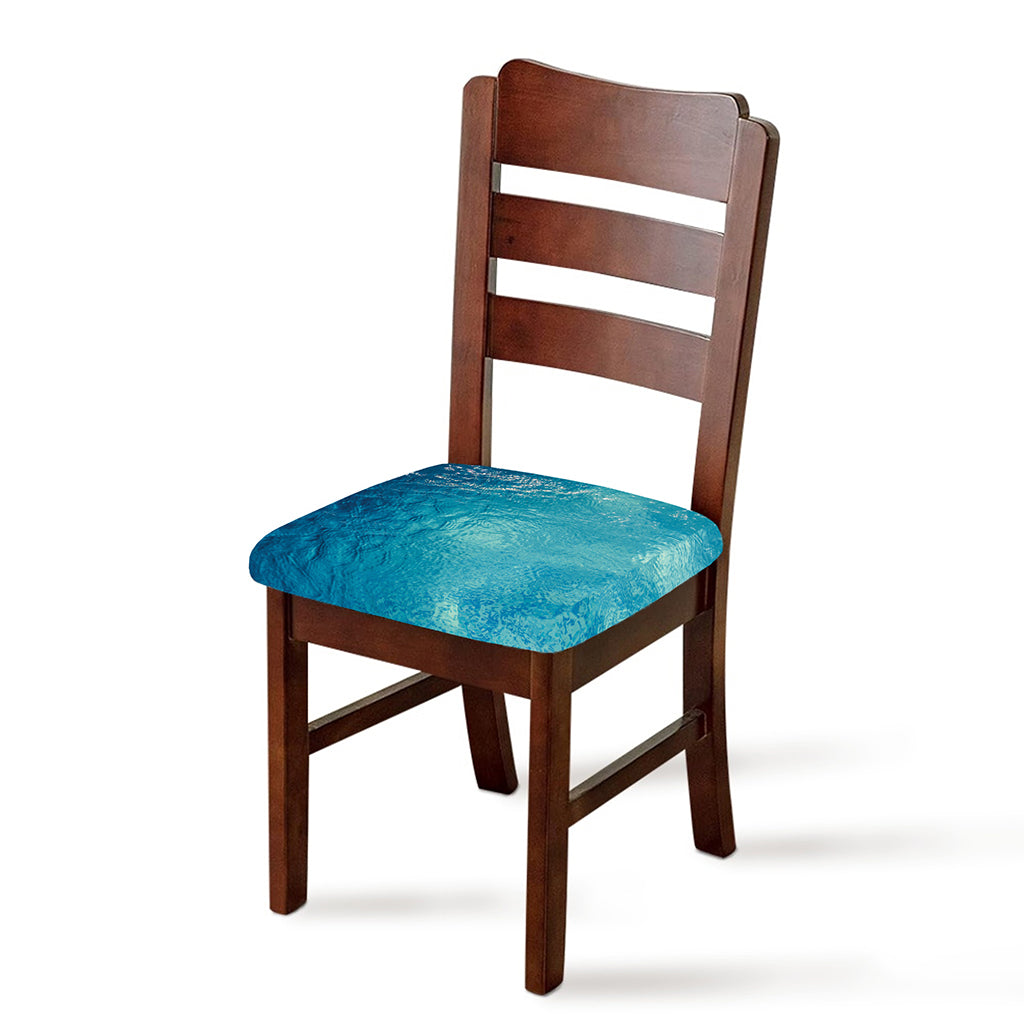 Sea Water Surface Print Chair Cushion Cover